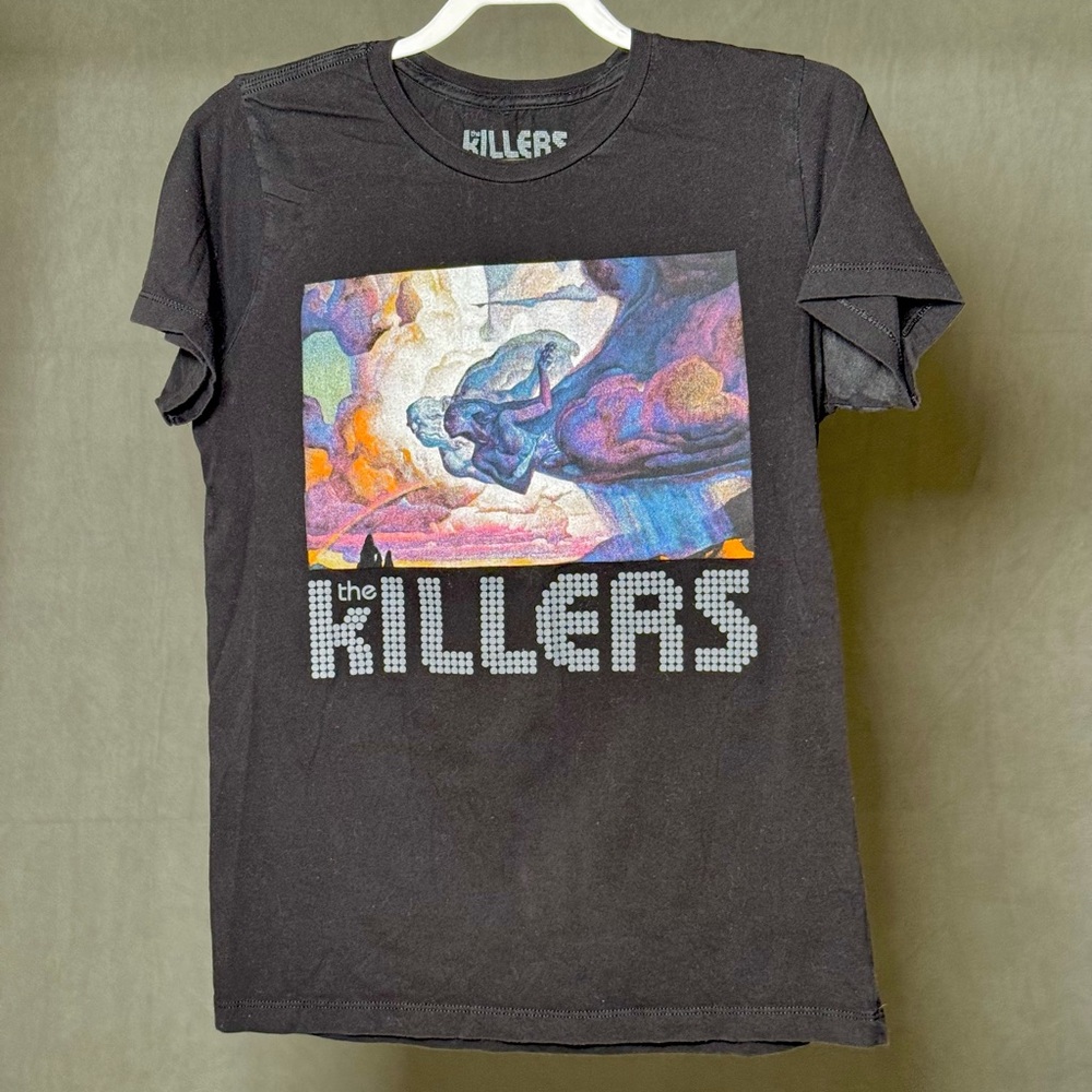 The Killers Imploding the Mirage Black Tour T-Shirt